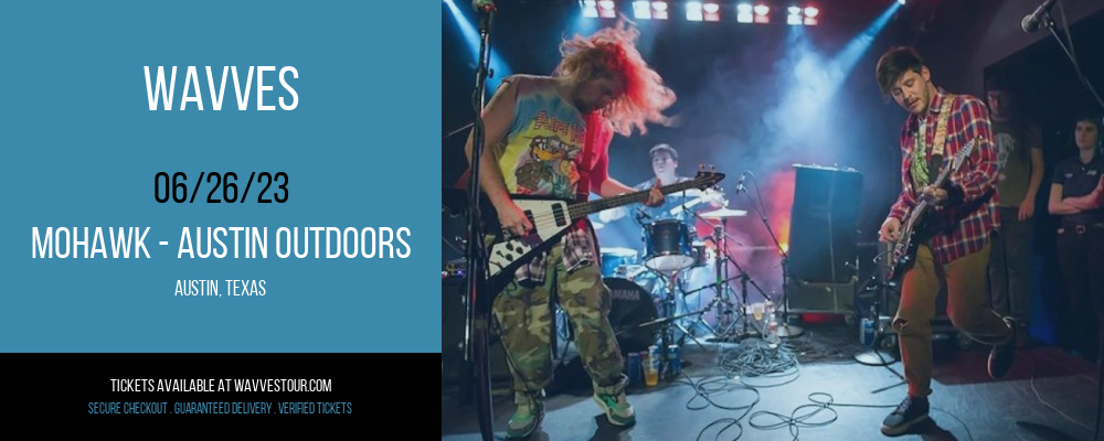 Wavves at Wavves Tour tickets Wavves at Wavves Tour